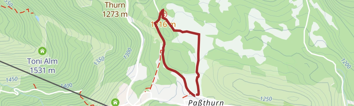 Route map: Mittersill: Lehrweg Wasenmoos